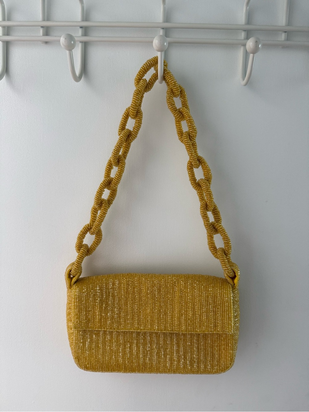 Anthropologie Fiona Beaded Bag: Chain Edition